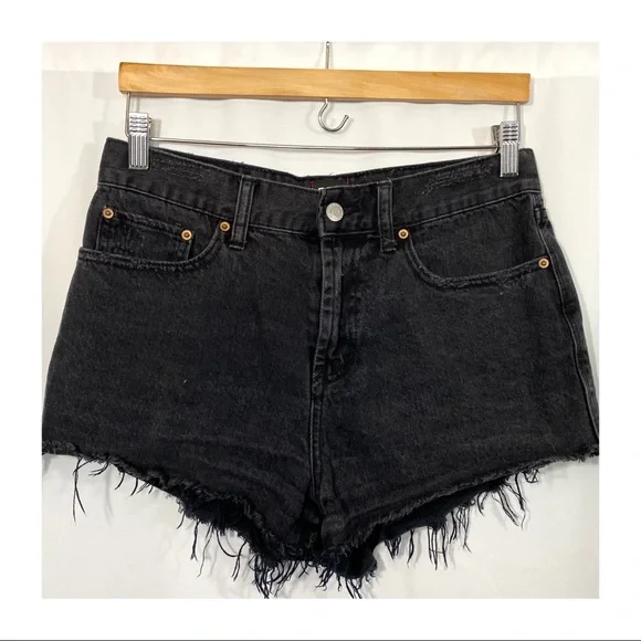 Urban Outfitters BDG High Rise Girlfriend Denim Jean Shorts - Picture 4 of 10